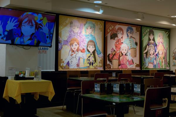 Café Collaboration Love Live! Superstar!!